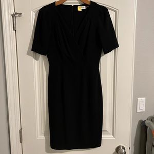 Calvin Klein Black Sheath Dress Size 2